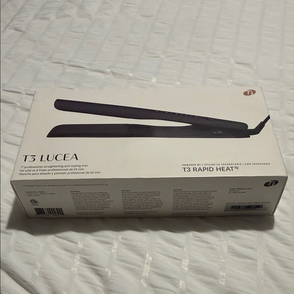 T3 Black Lucea 1" Professional Flat Iron